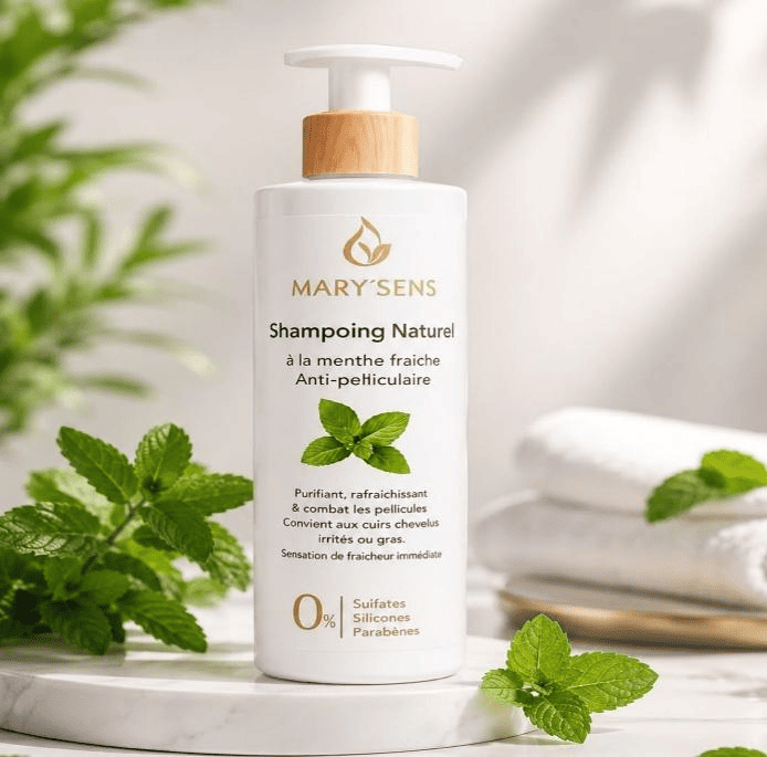 Shampoing Naturel à la Menthe Fraîche